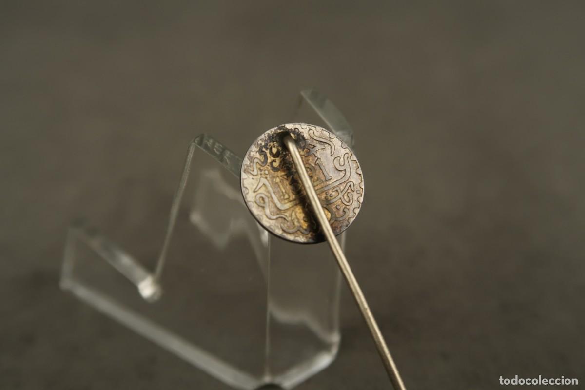 Joyeria: Antiguo Broche Alfiler de Plata con moneda &Aacute;rabe - Foto 6