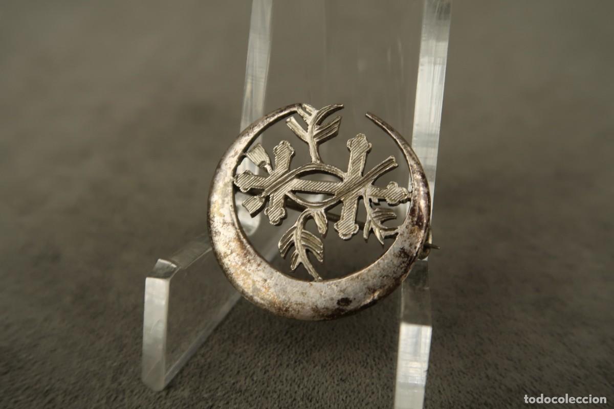 Joyeria: Antiguo Broche de Plata - Foto 1