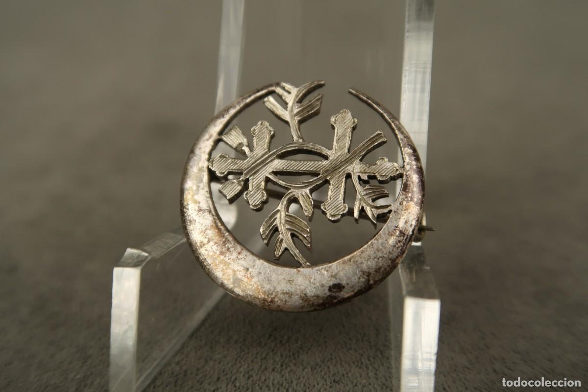 Joyeria: Antiguo Broche de Plata - Foto 4