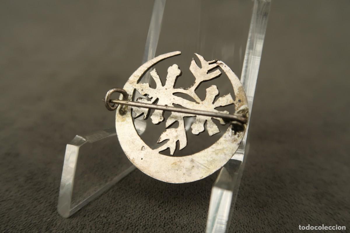 Joyeria: Antiguo Broche de Plata - Foto 6