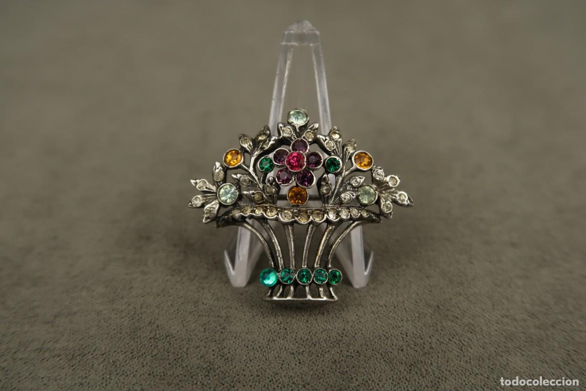 Joyeria: Antiguo Broche de Plata - Foto 1