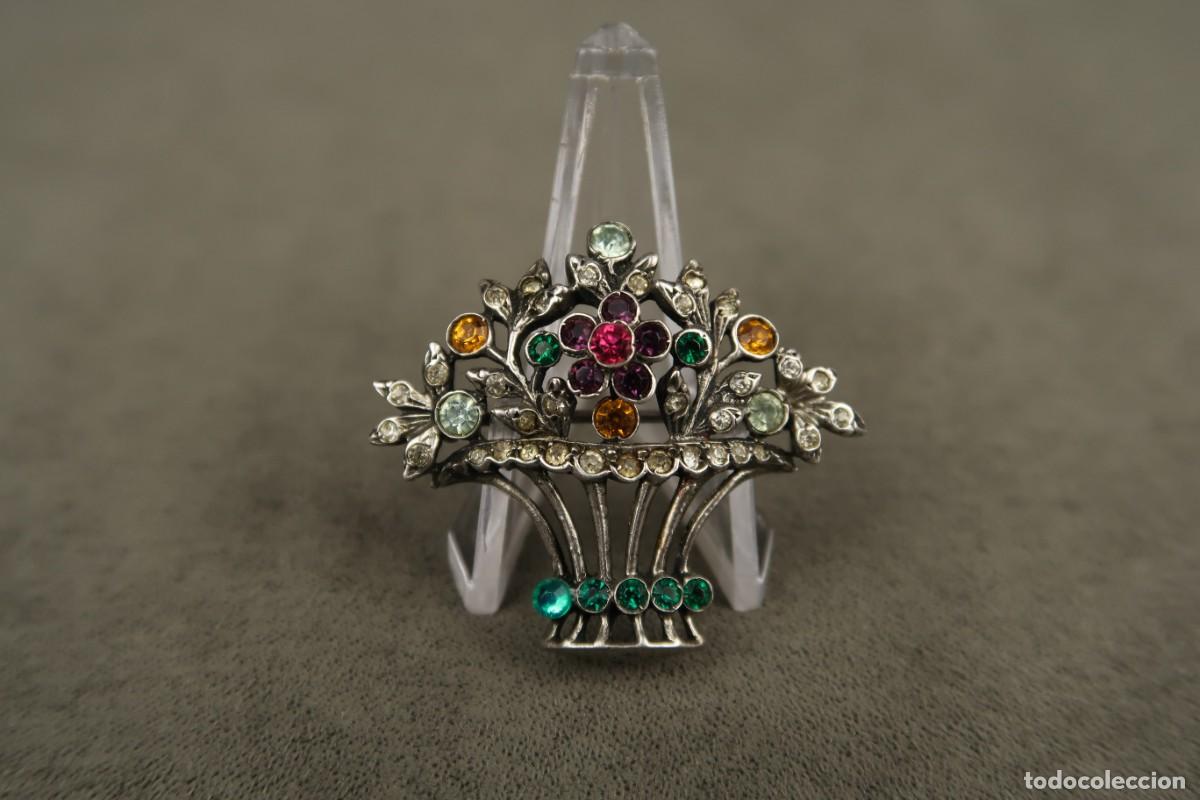 Joyeria: Antiguo Broche de Plata - Foto 2