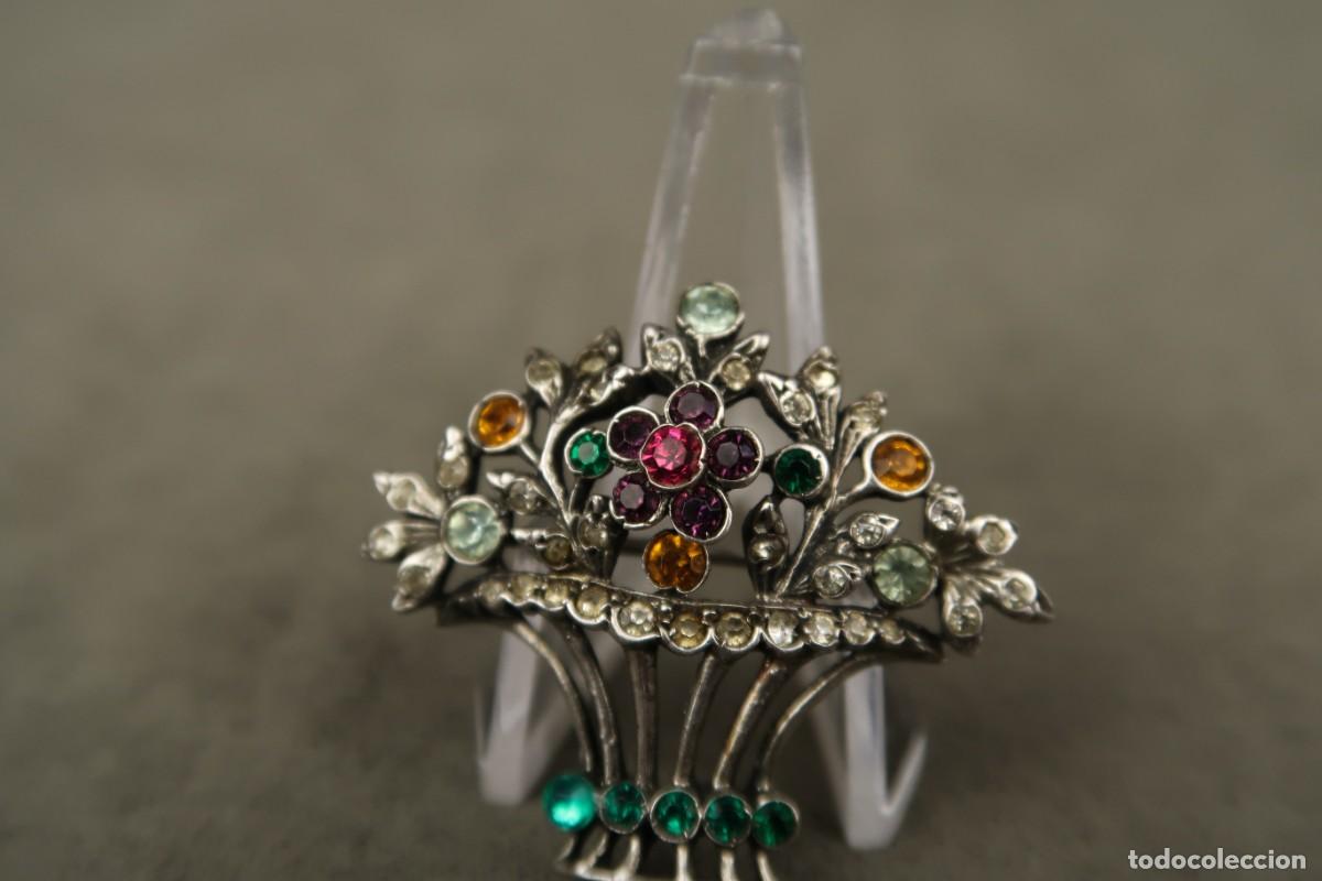 Joyeria: Antiguo Broche de Plata - Foto 4