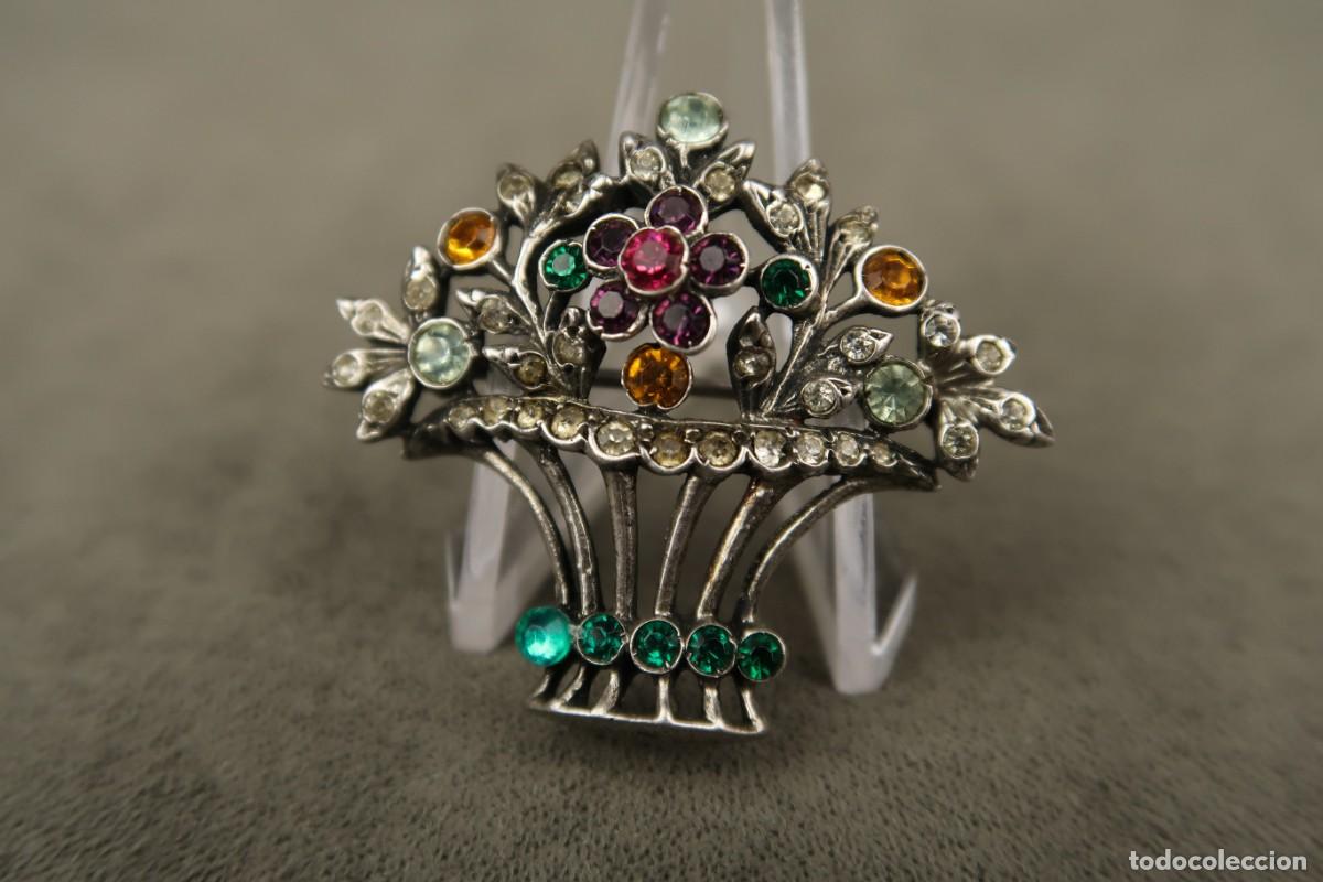Joyeria: Antiguo Broche de Plata - Foto 5