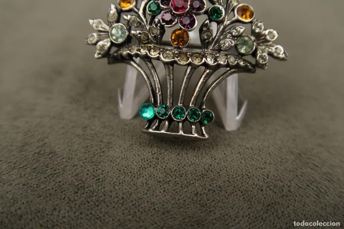 Joyeria: Antiguo Broche de Plata - Foto 6