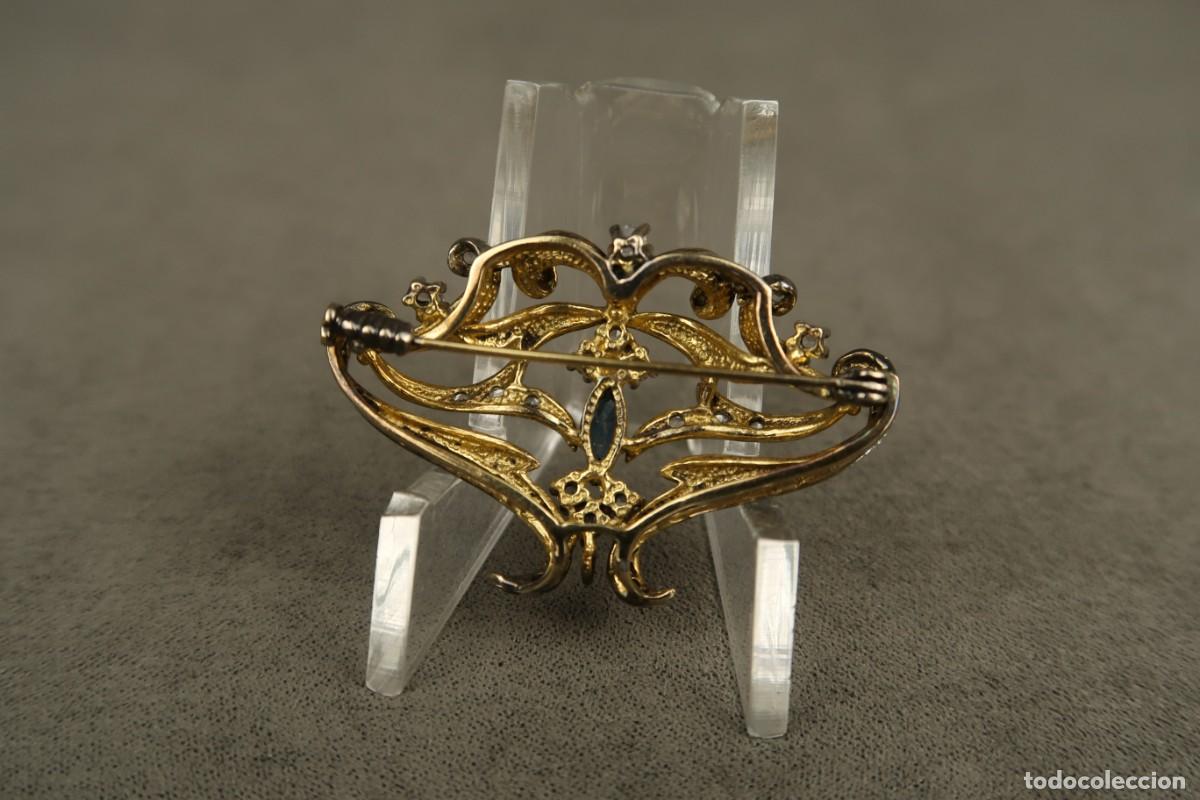 Joyeria: Antiguo Broche de Plata Dorada - Foto 13