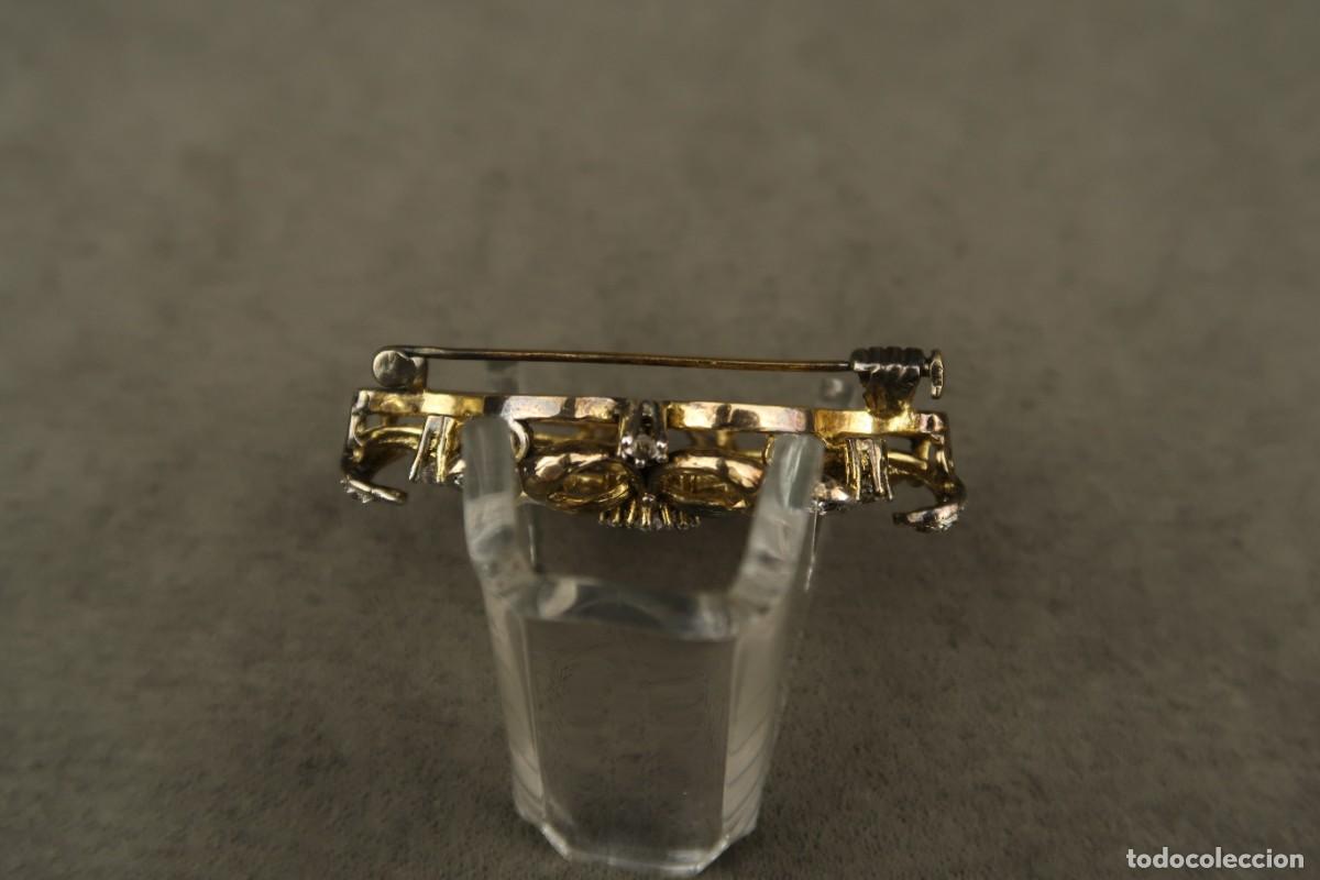Joyeria: Antiguo Broche de Plata Dorada - Foto 16