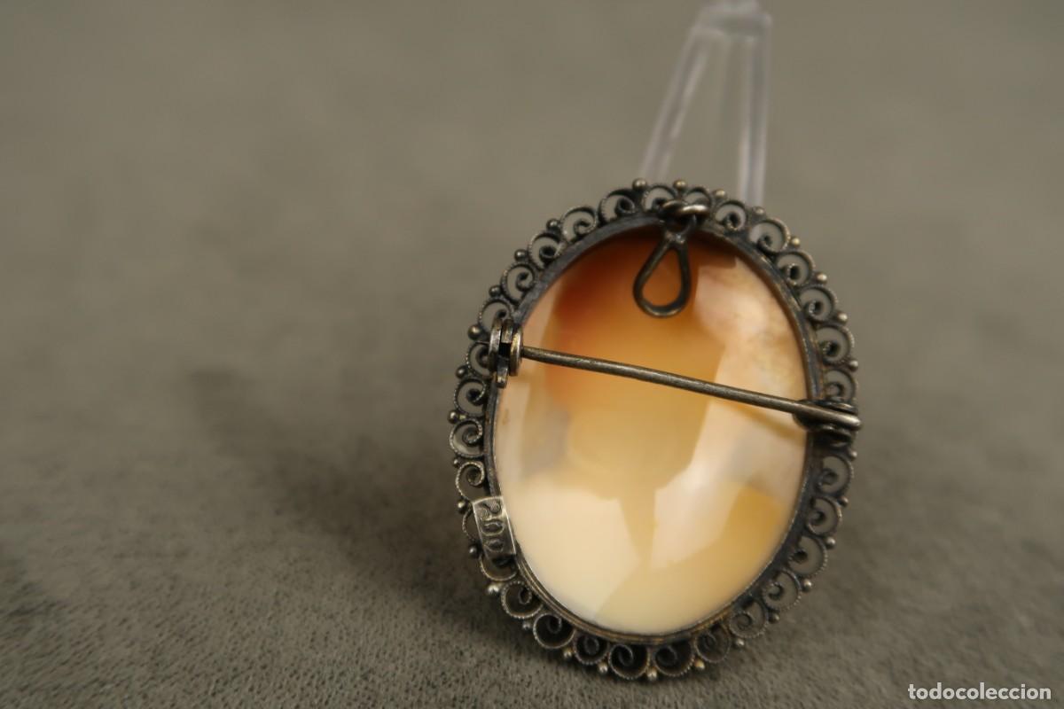 Joyeria: Antiguo Broche de Plata Camafeo - Foto 11