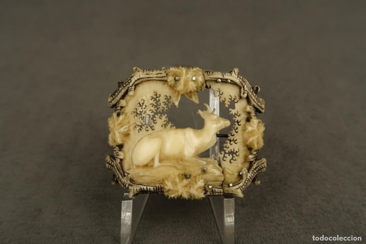 Joyeria: Antiguo Broche Siglo XIX - Foto 1