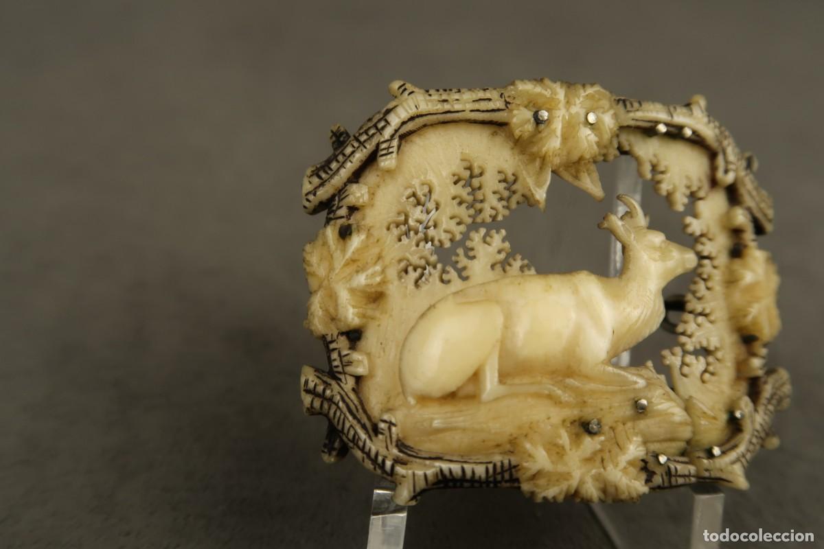 Joyeria: Antiguo Broche Siglo XIX - Foto 4