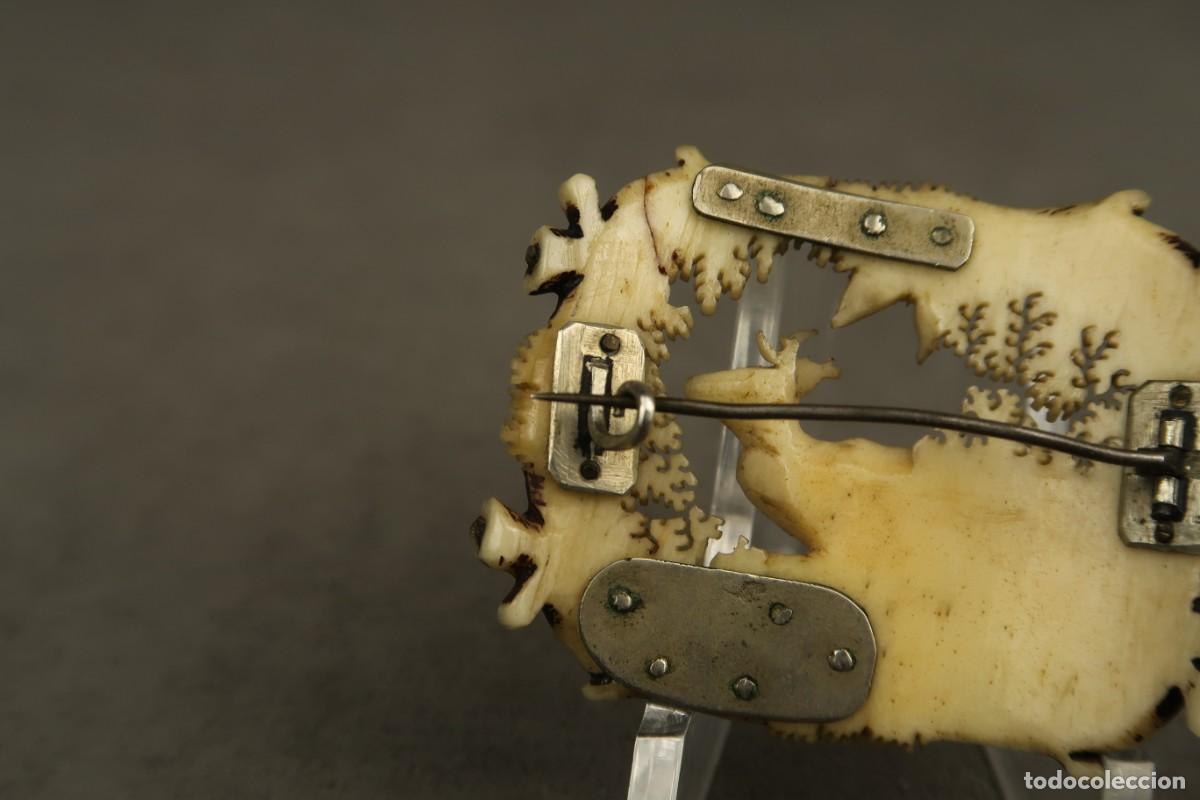 Joyeria: Antiguo Broche Siglo XIX - Foto 9