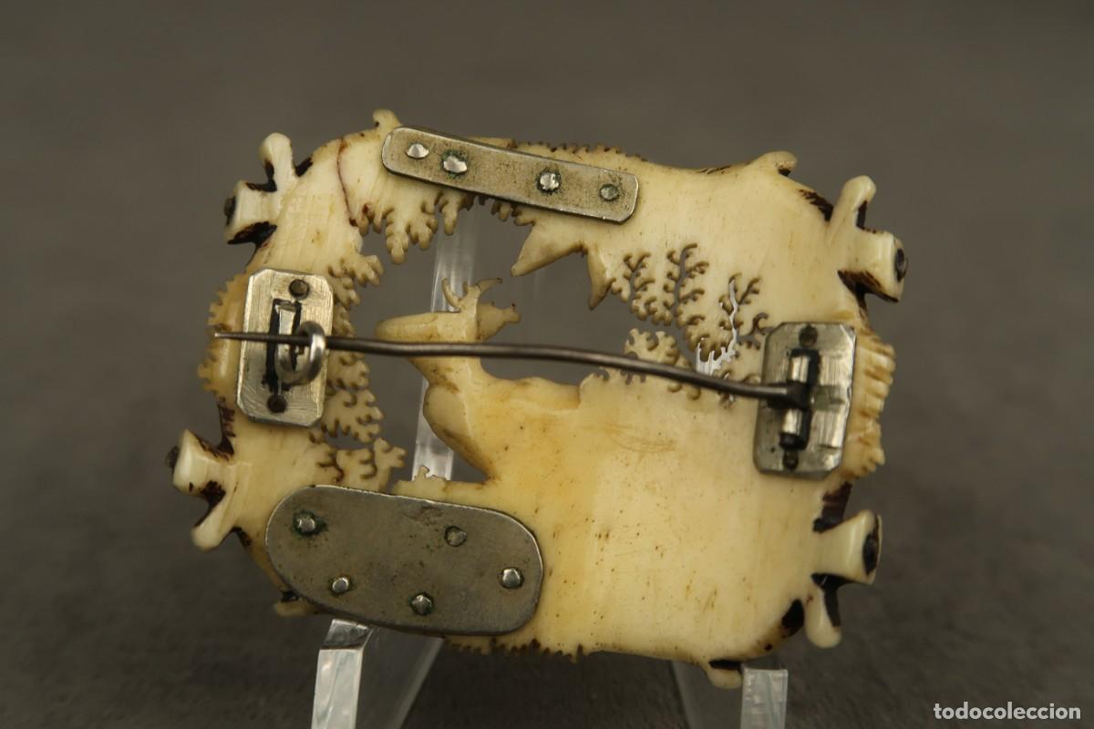 Joyeria: Antiguo Broche Siglo XIX - Foto 10