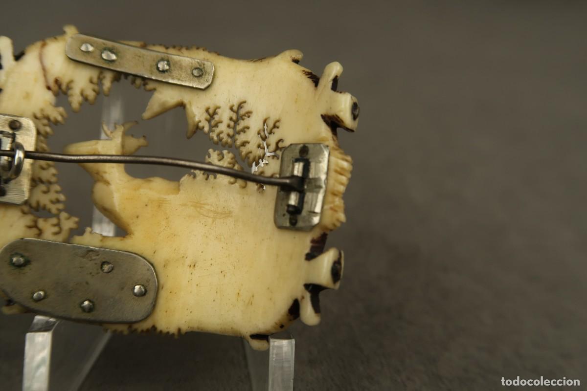 Joyeria: Antiguo Broche Siglo XIX - Foto 11