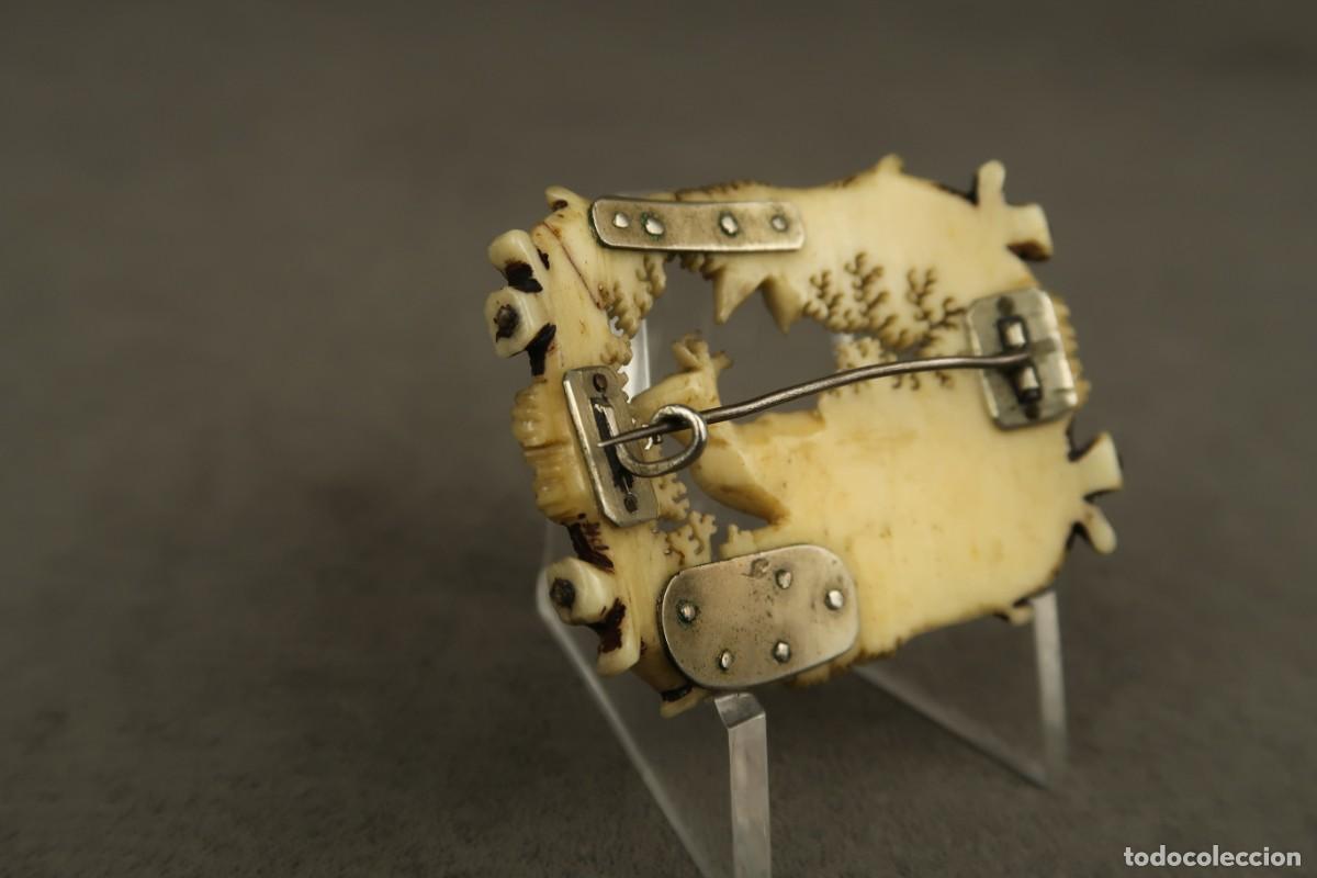 Joyeria: Antiguo Broche Siglo XIX - Foto 12