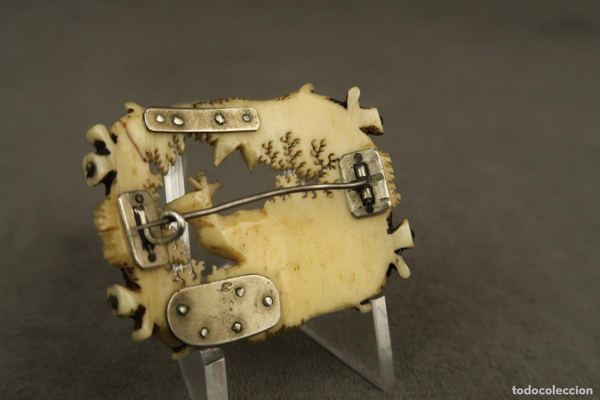 Joyeria: Antiguo Broche Siglo XIX - Foto 13
