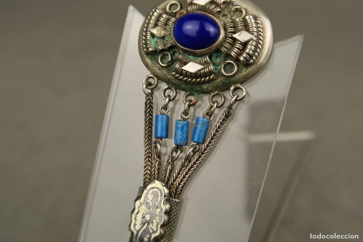 Joyeria: Antiguo Broche de Plata Nielada - Foto 4