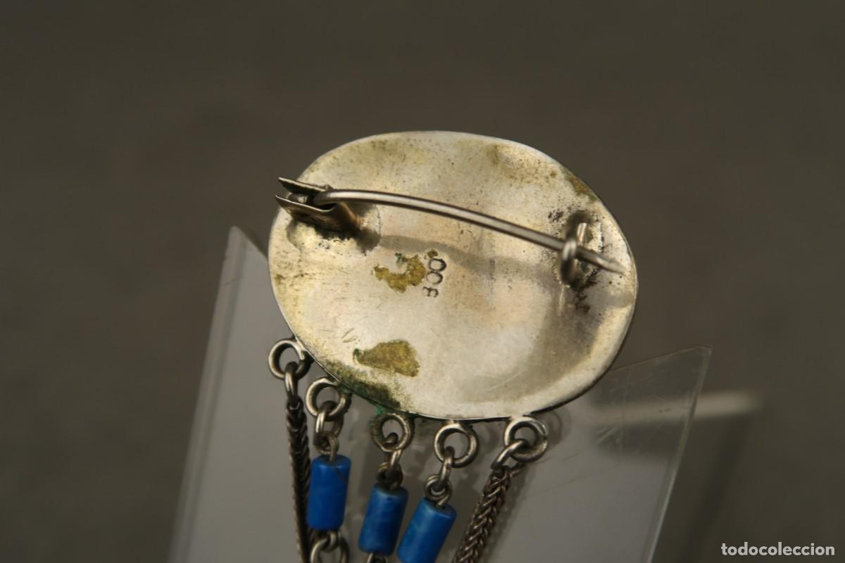 Joyeria: Antiguo Broche de Plata Nielada - Foto 9