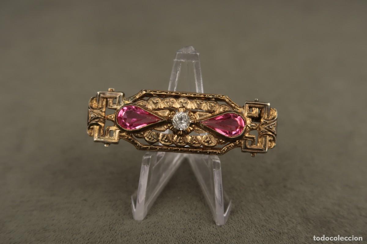Joyeria: Antiguo Broche Art Deco - Foto 1