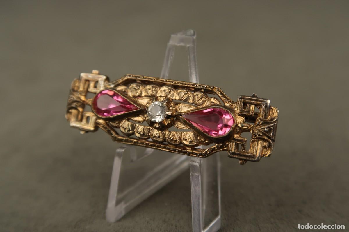 Joyeria: Antiguo Broche Art Deco - Foto 5