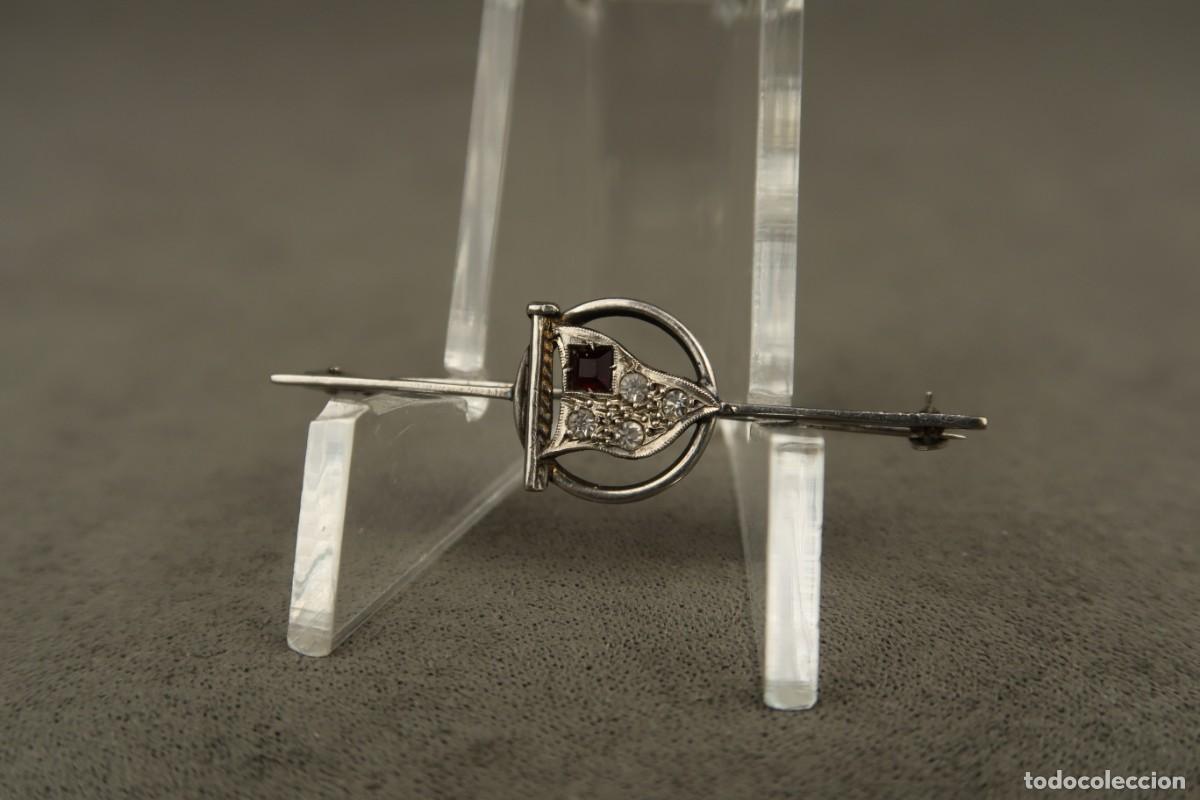 Joyeria: Antiguo Broche Art Deco - Foto 1