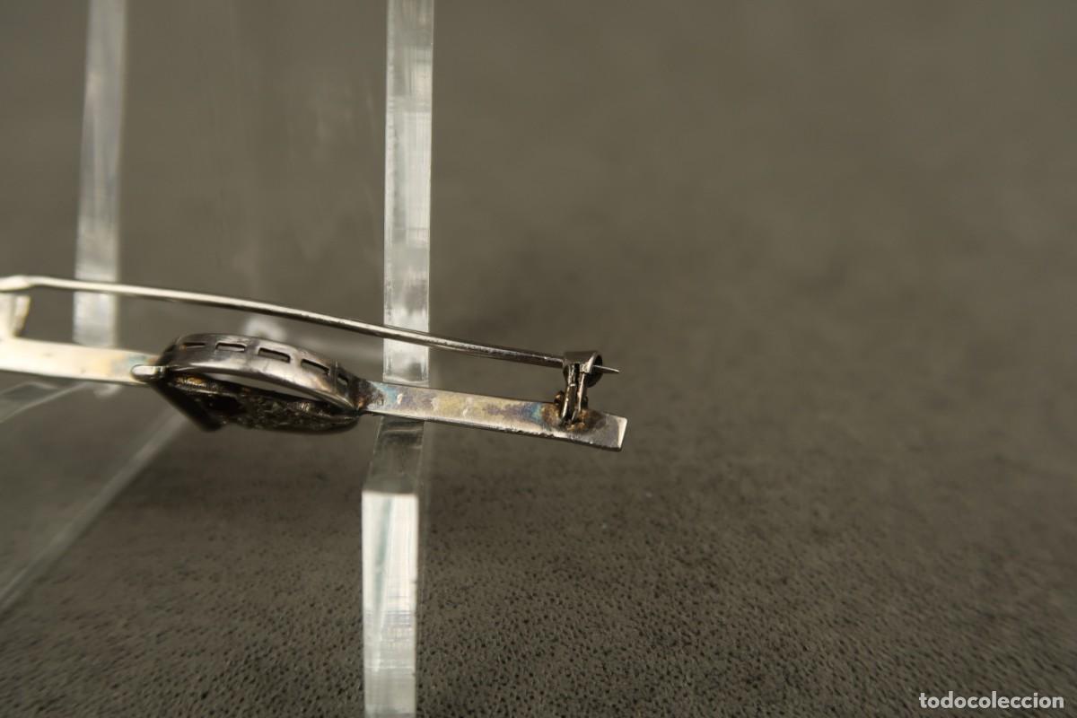 Joyeria: Antiguo Broche Art Deco - Foto 7