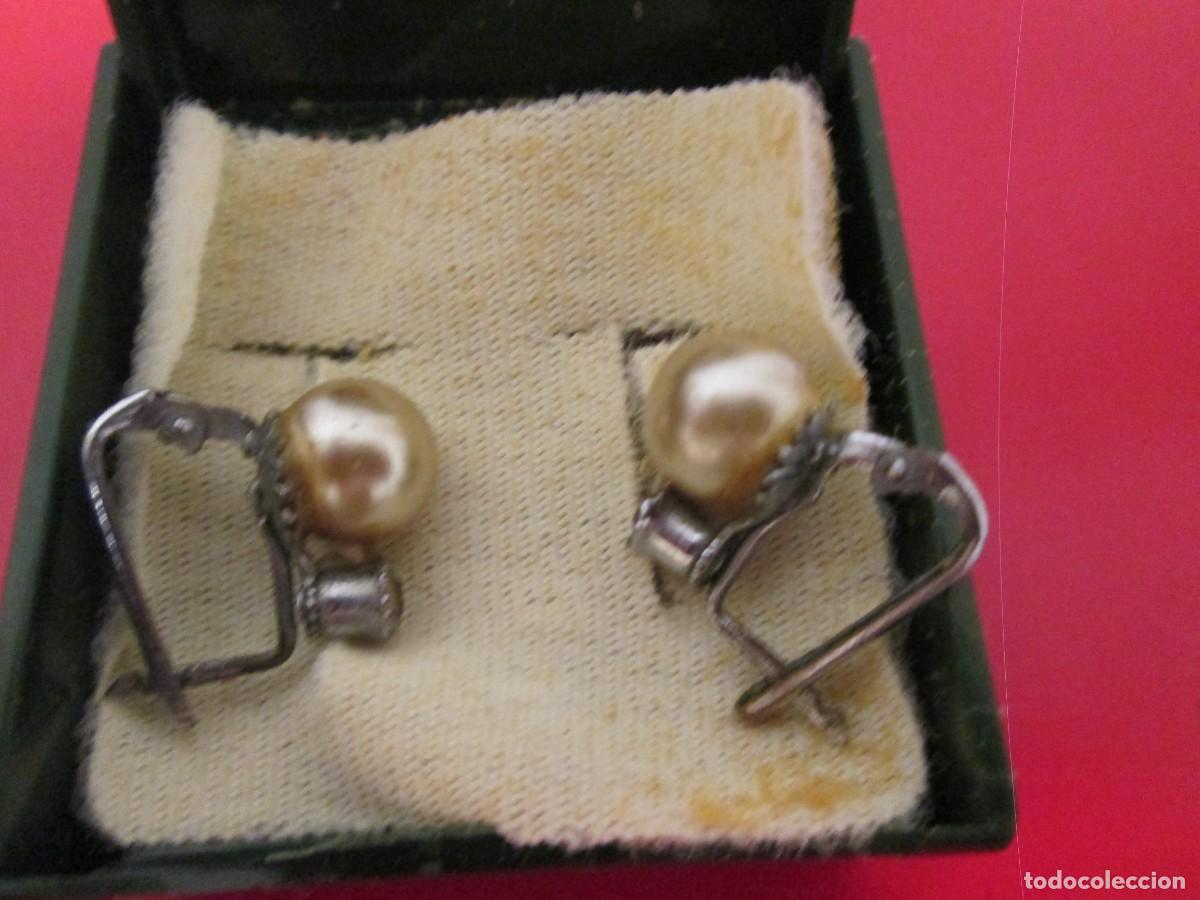 Joyeria: ANTIGUOS PENDIENTES DE PERLAS Y PIEDRAS - Foto 2