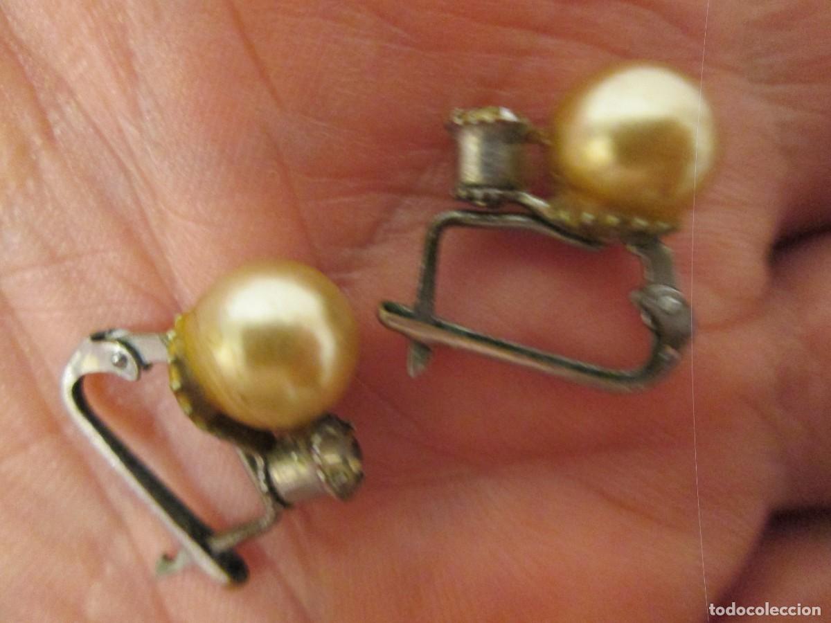 Joyeria: ANTIGUOS PENDIENTES DE PERLAS Y PIEDRAS - Foto 4