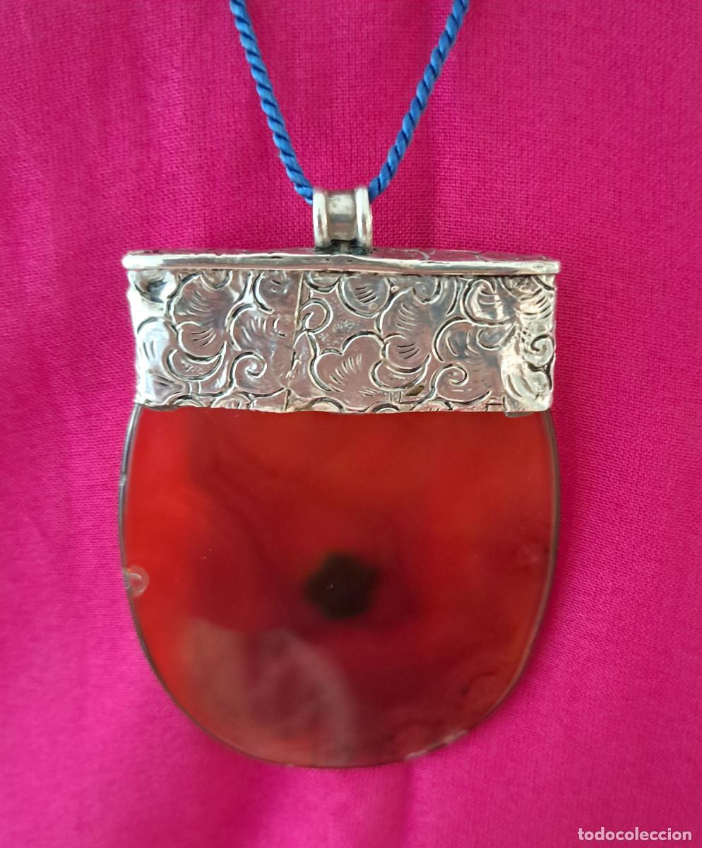 Joyeria: COLGANTE DE PLATA DE LEY CON AMBAR ref. A-9 - Foto 3