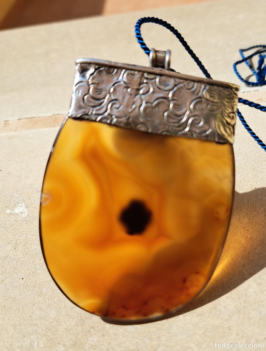 Joyeria: COLGANTE DE PLATA DE LEY CON AMBAR ref. A-9 - Foto 5