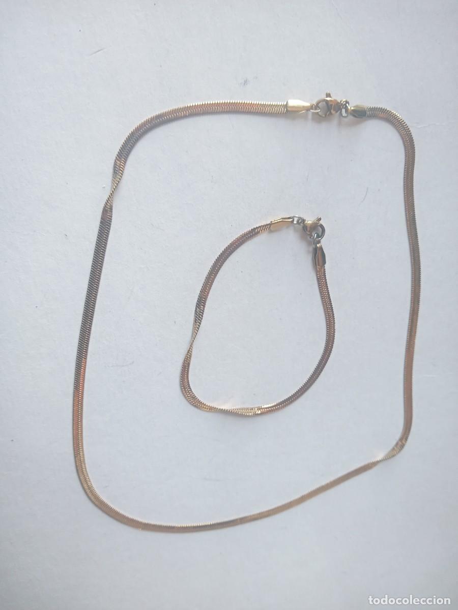 Joyeria: BONITO COLLAR. CADENA. PULSERA ANTIGUO - Foto 5