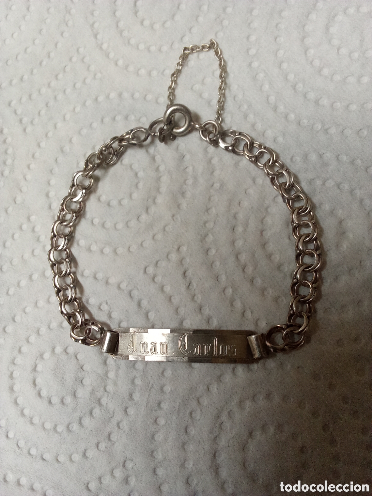 Joyeria: PULSERA ANTIGUA DE PLATA PEQUE&Ntilde;A DE COMUNI&Oacute;N - Foto 1