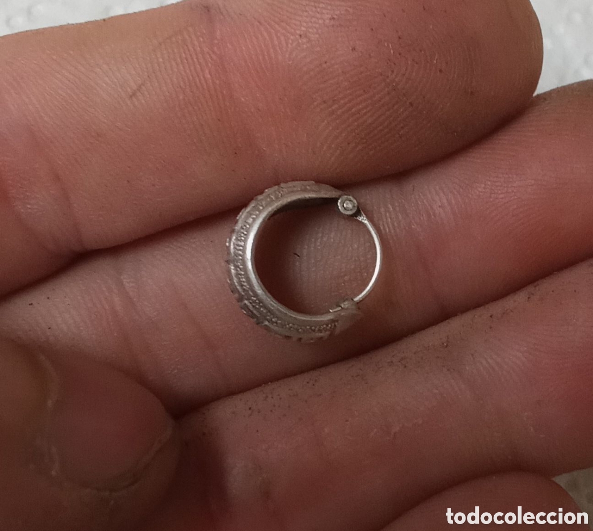 Joyeria: PENDIENTE DE PLATA PEQUE&Ntilde;O MUY BONITO - Foto 1