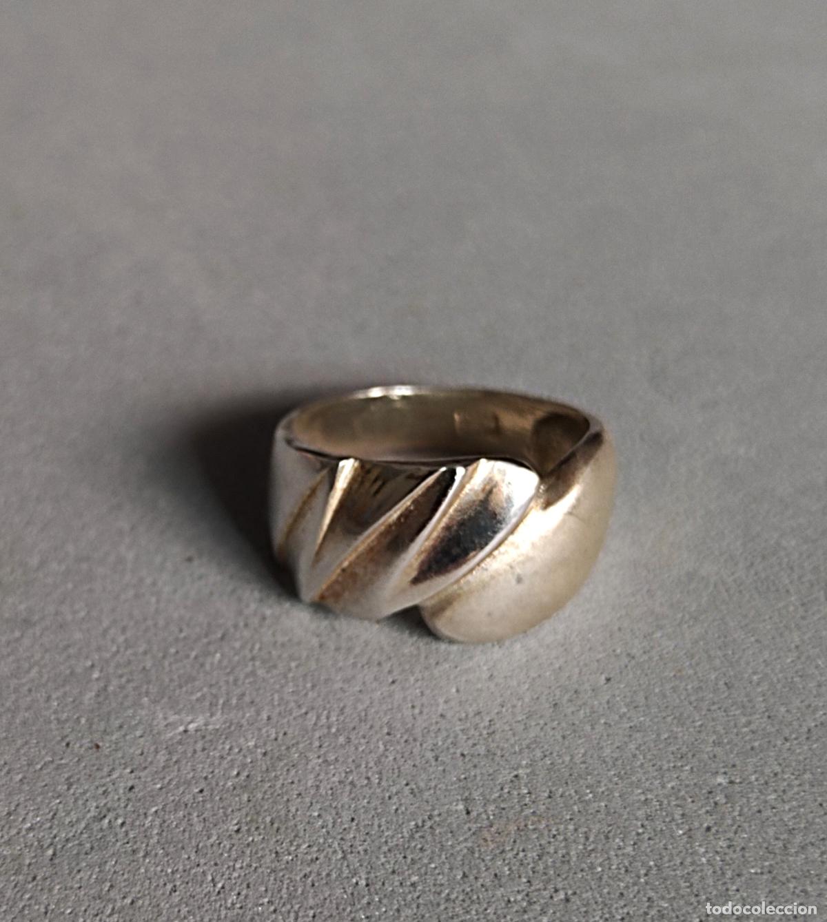 Joyeria: Bonito anillo de plata de ley contrastada. - Foto 2