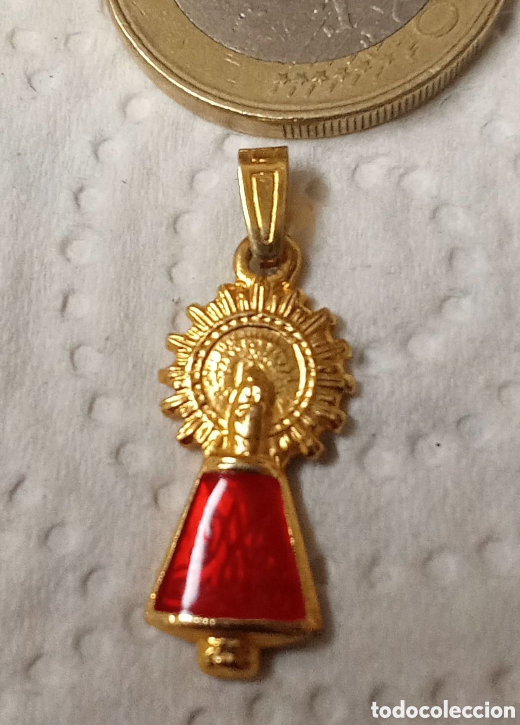 Joyeria: COLGANTE DE LA VIRGEN DEL PILAR DE GOLFI - Foto 1