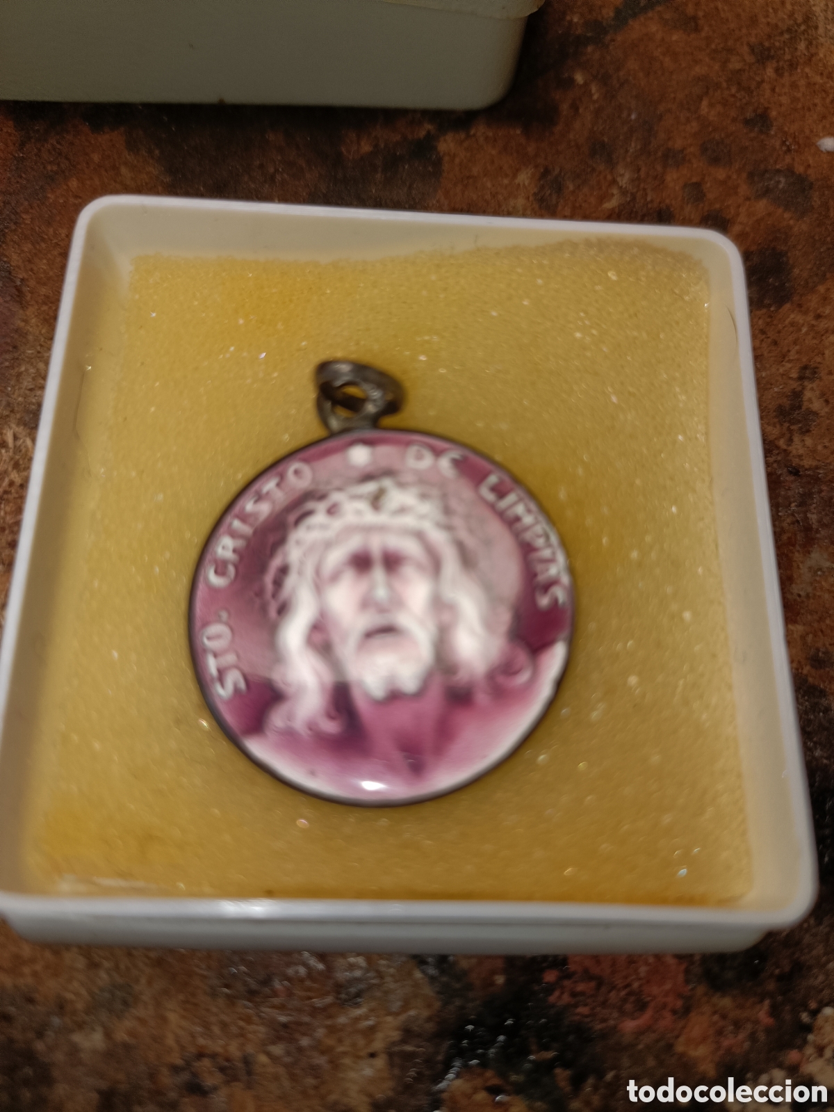 Joyeria: Cristo de limpias, plata y esmalte - Foto 3