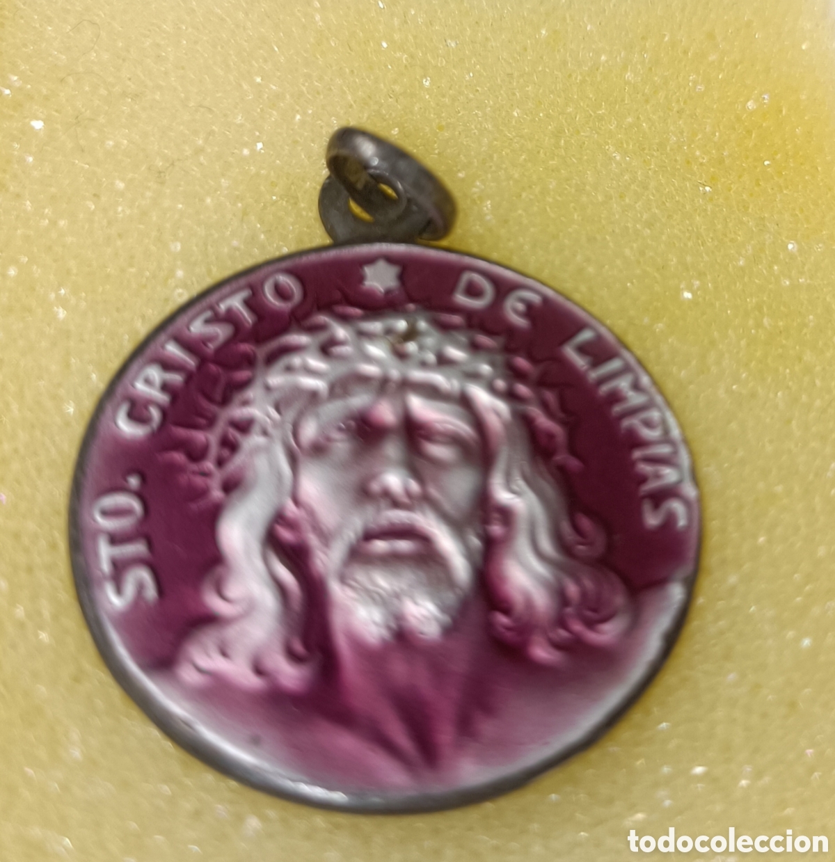 Joyeria: Cristo de limpias, plata y esmalte - Foto 2