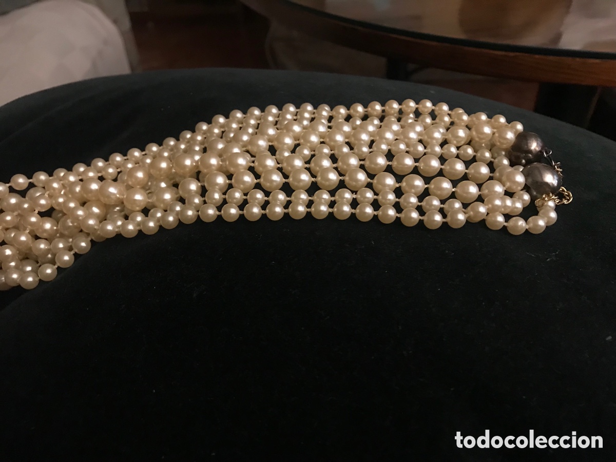 Joyeria: Collar perlas de 5 vueltas - Foto 3