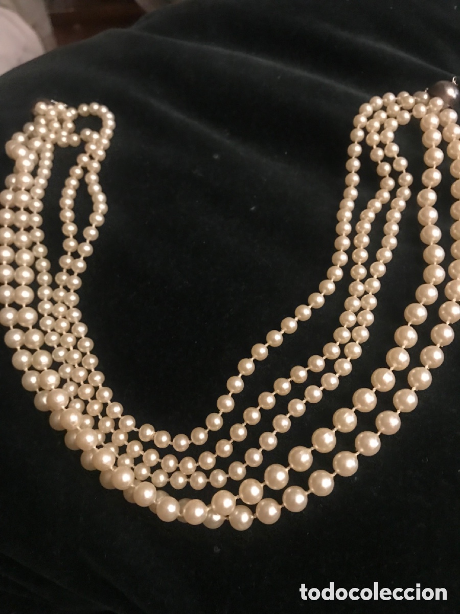 Joyeria: Collar perlas de 5 vueltas - Foto 1