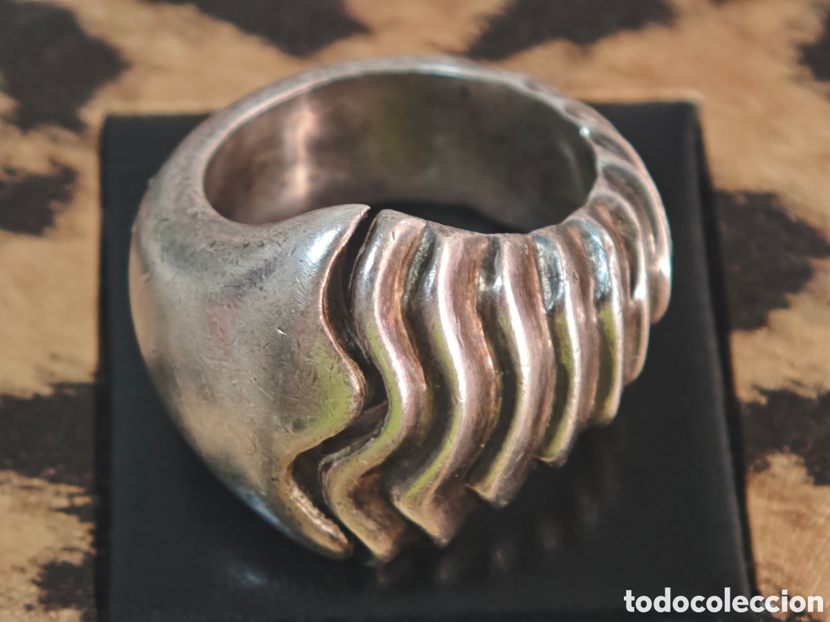 Joyeria: Anillo de plata de ley macizo y pesado 20gr nuevo - Foto 6