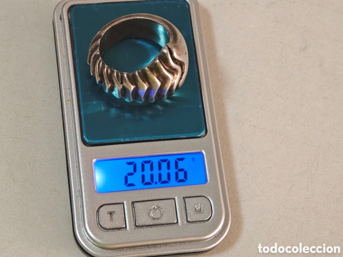 Joyeria: Anillo de plata de ley macizo y pesado 20gr nuevo - Foto 10