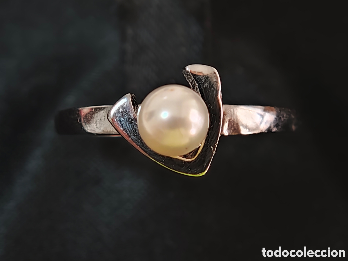 Joyeria: Anillo plata de ley y perla - Foto 4