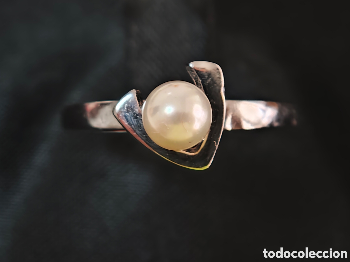 Joyeria: Anillo plata de ley y perla - Foto 5