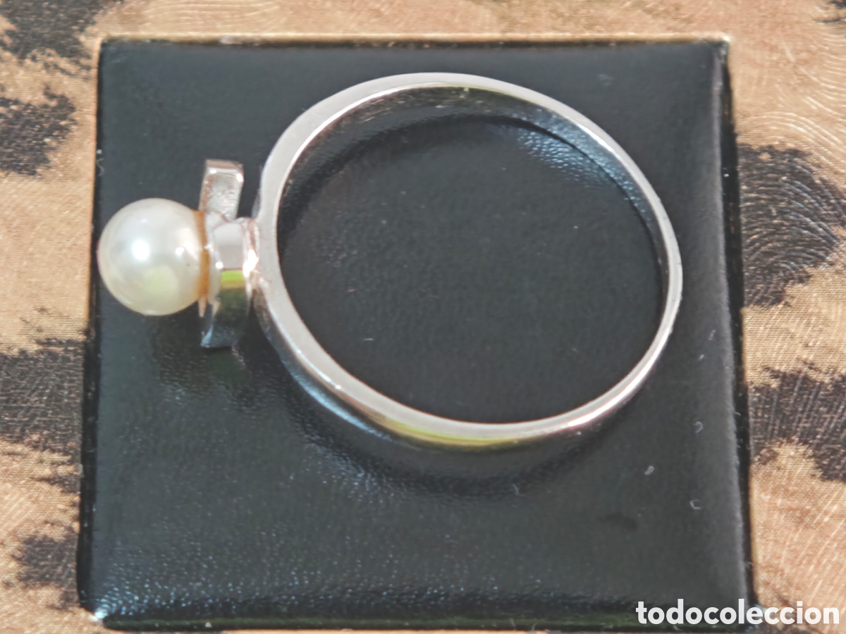 Joyeria: Anillo plata de ley y perla - Foto 6