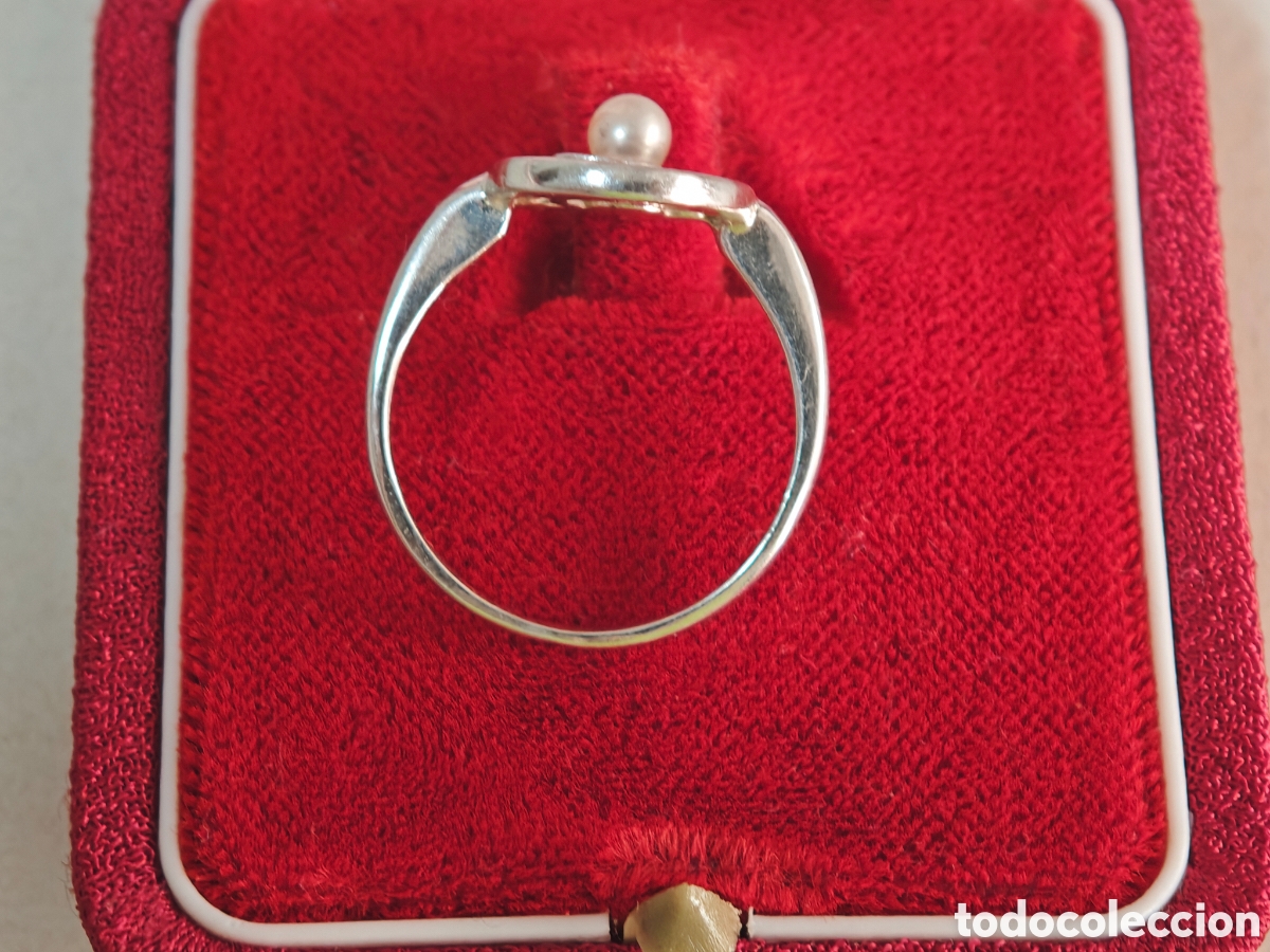 Joyeria: Anillo de plata de ley y esmalte nuevo - Foto 6