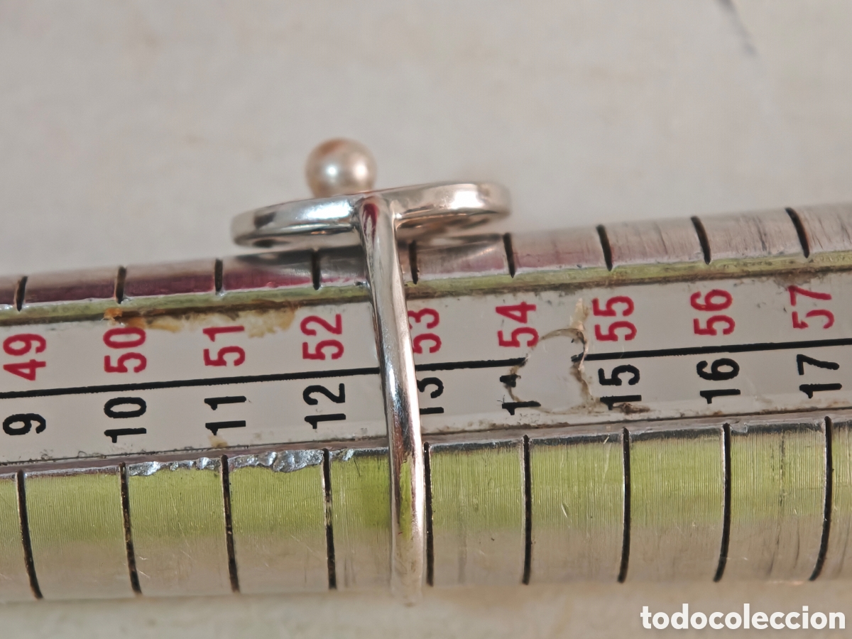 Joyeria: Anillo de plata de ley y esmalte nuevo - Foto 7