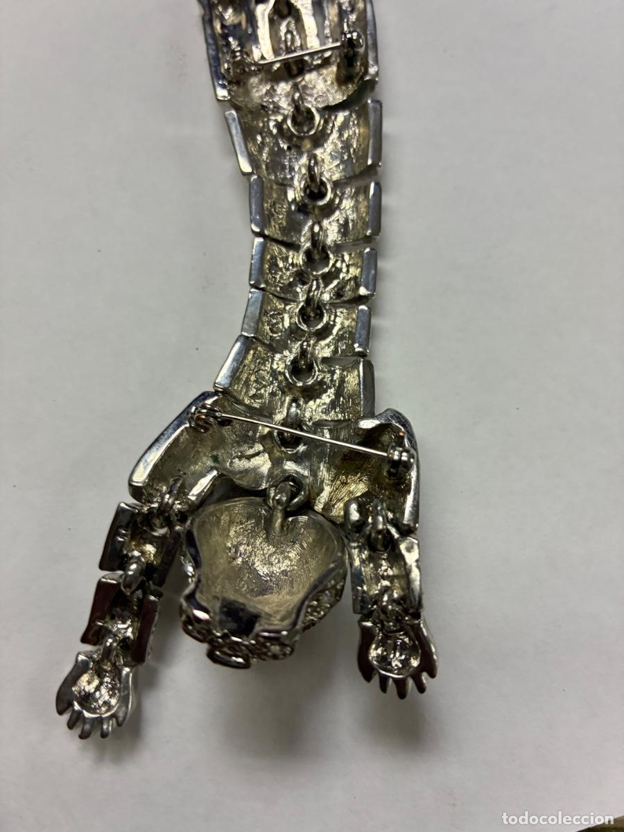 Joyeria: Broche articulado con bonito engastado - Foto 3