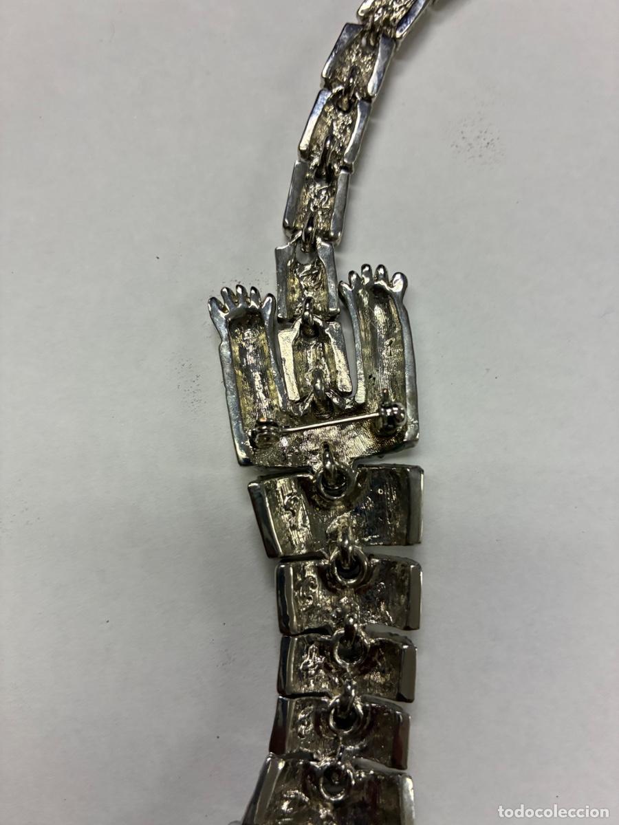 Joyeria: Broche articulado con bonito engastado - Foto 4