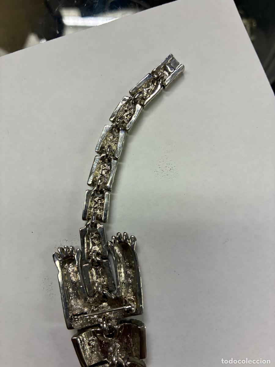 Joyeria: Broche articulado con bonito engastado - Foto 5