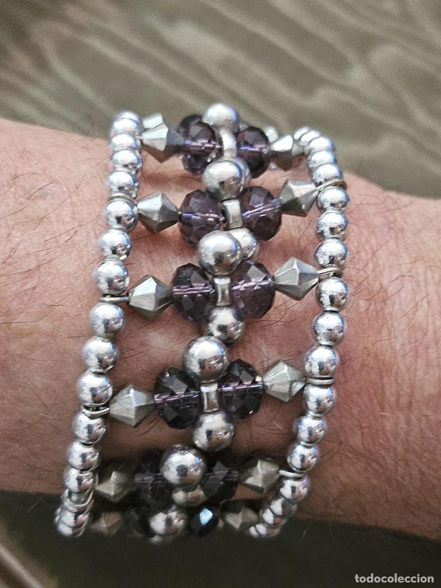Joyeria: pulseras bisuteria plateada - Foto 3