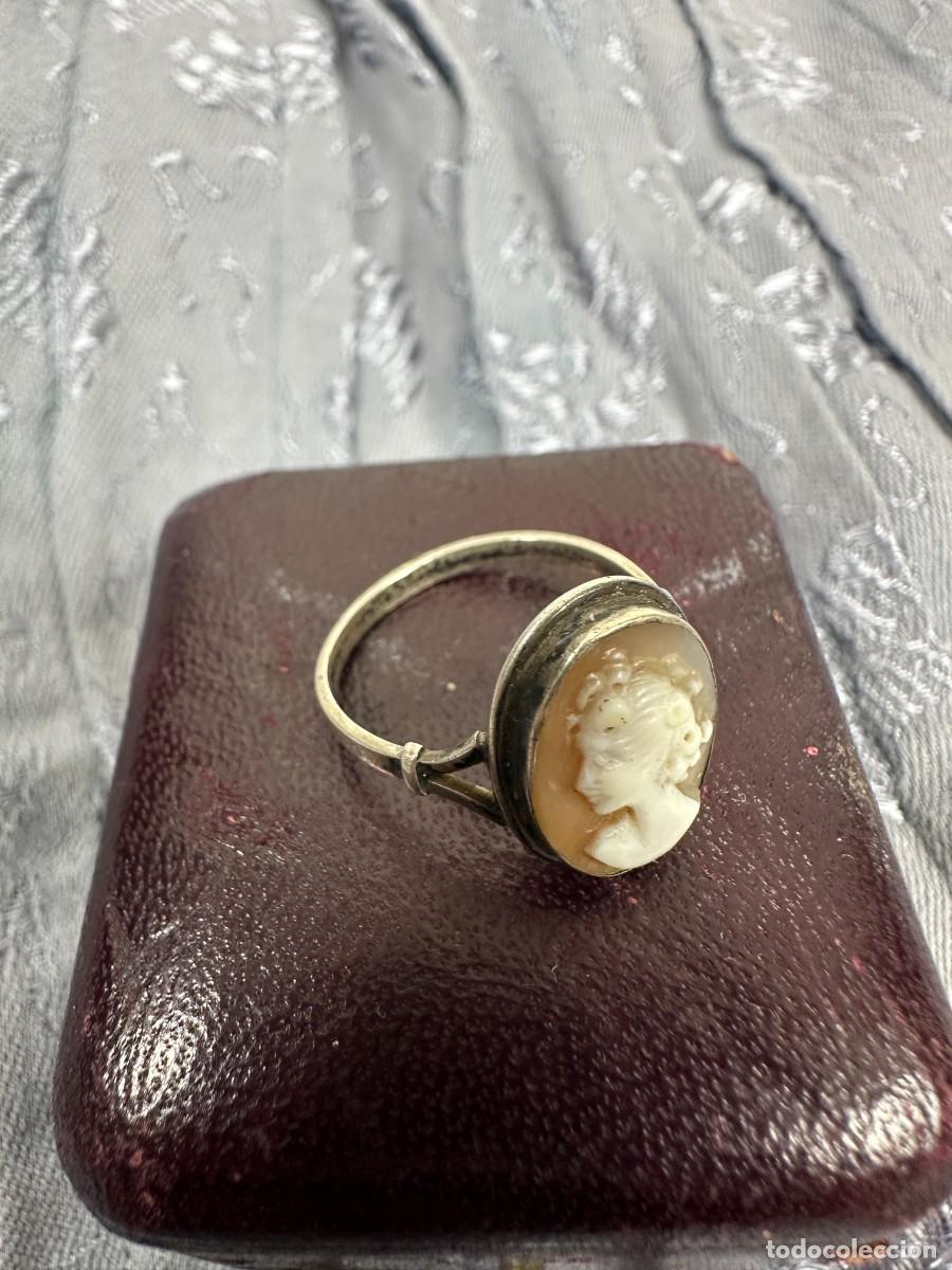 Joyeria: Antiguo anillo de plata y camafeo - Foto 7